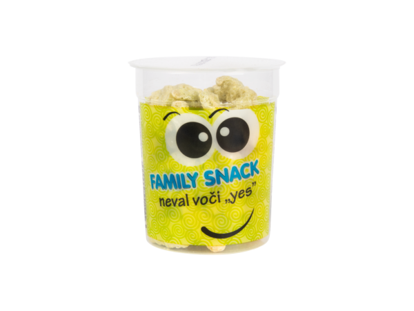 FAMILY SNACK YES HRÁŠEK kelímek 12 ks